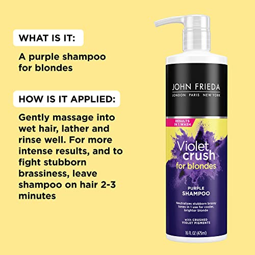 John Frieda Violet Crush Purple Shampoo